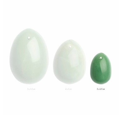 Kulka gejszy - La Gemmes Yoni Egg Jade S